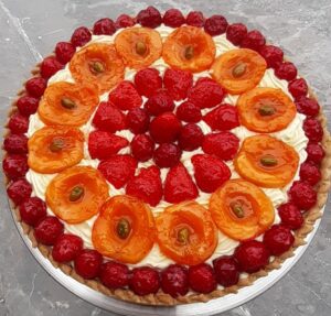 Tartelette aux abricots Cocotte Cassegraine Dinan