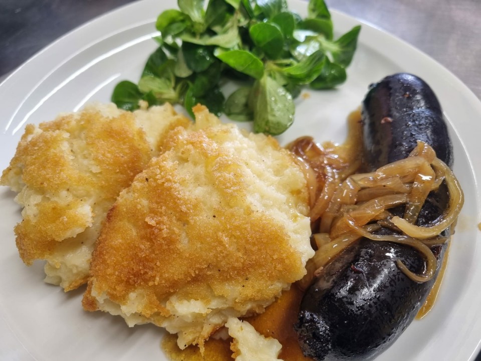 Boudin noir Purée à l'ancienne